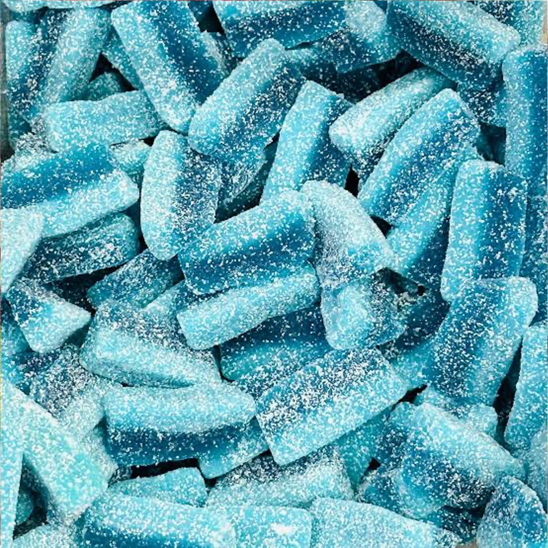 Mega saure blaue Scheiben