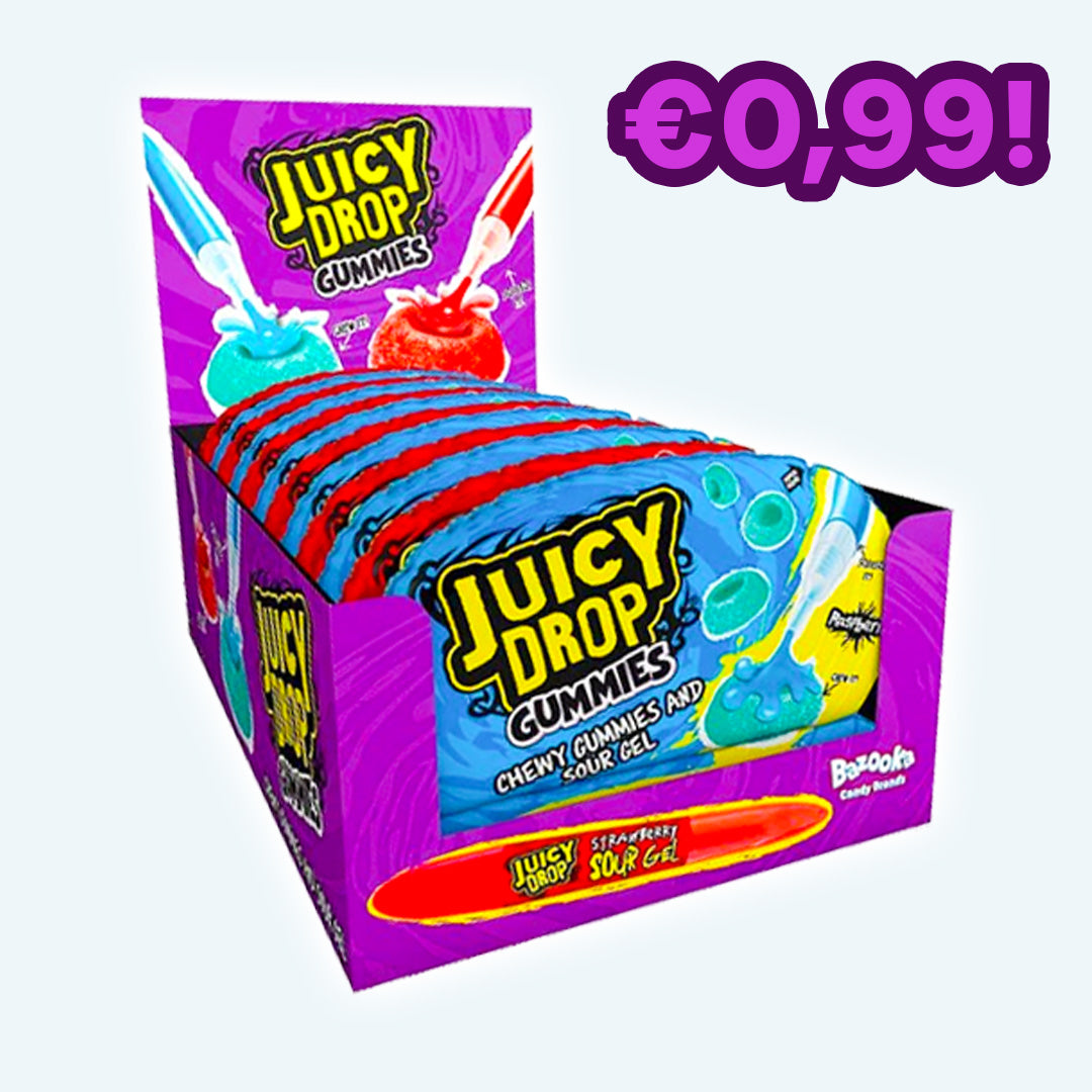 BOX JUICY DROP 0,99 €! (12 Stück pro Karton)