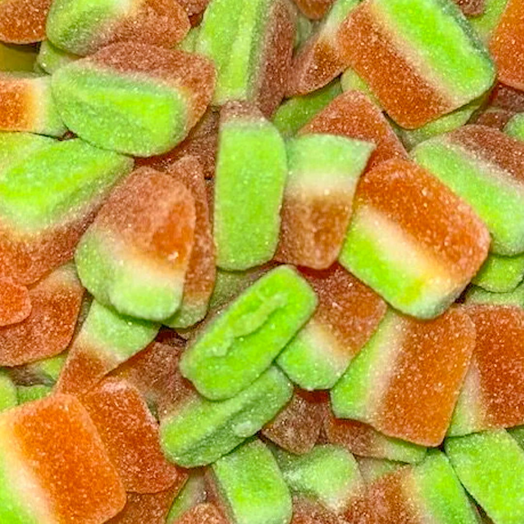 Gezuckerte Mangoscheiben