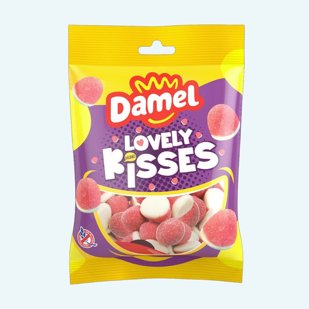 Damel Lovely Kisses 135GR - Knabbel Koning