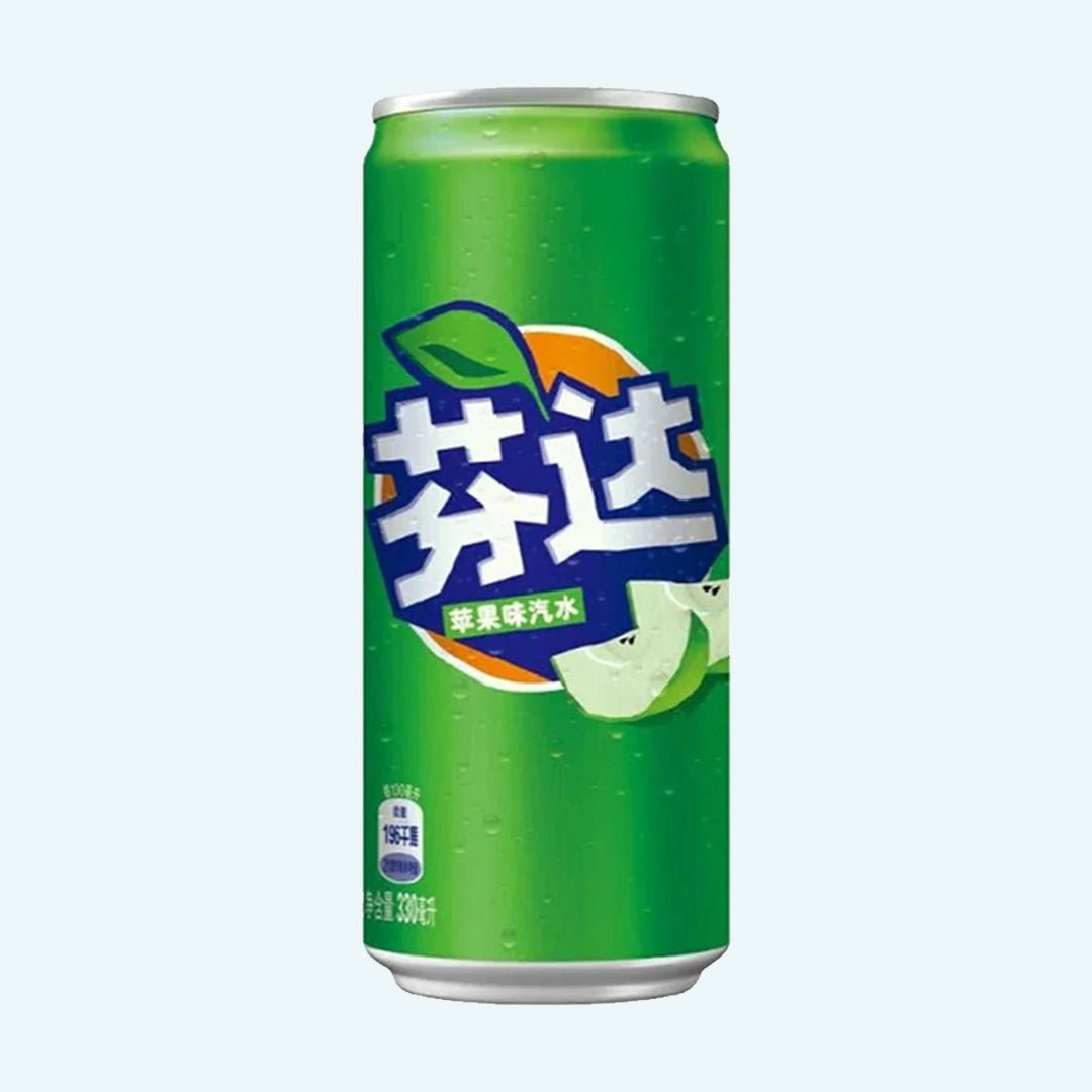 Fanta Green Apple 330ML - Knabbel Koning
