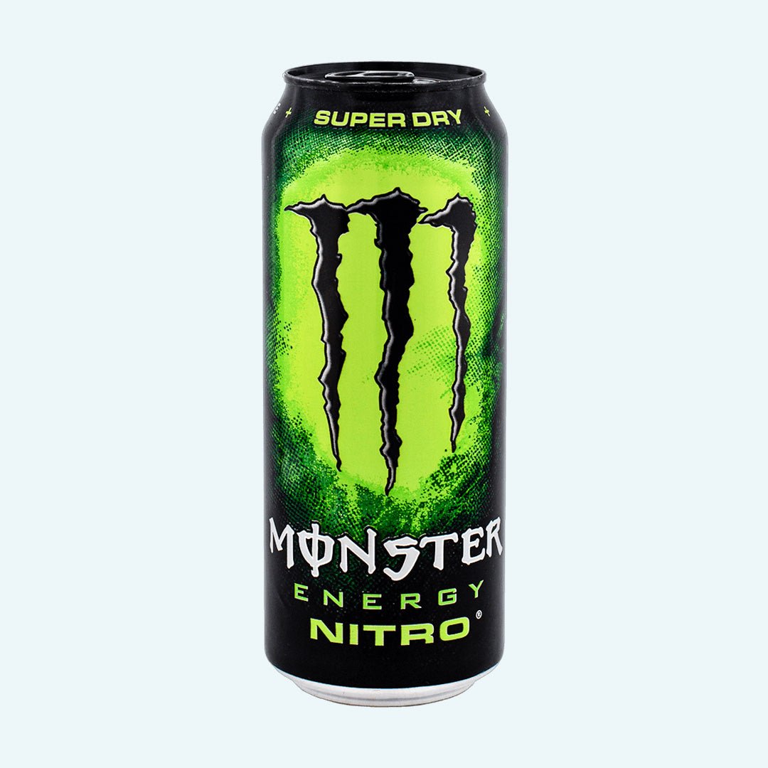 Monster Nitro Super Dry 500ML - Knabbel Koning