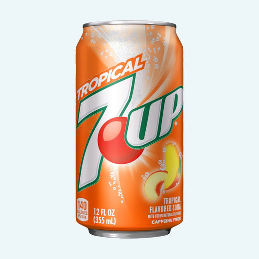 7UP Tropical 330ML - Knabbel Koning