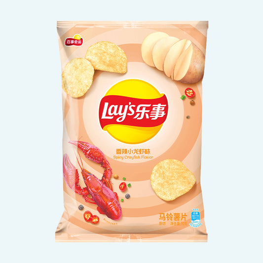 Lay's Scharfe Flusskrebse 70 g