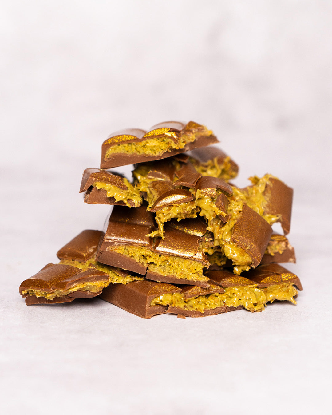 Dubai Pistache Chocoladereep Gold 100GR