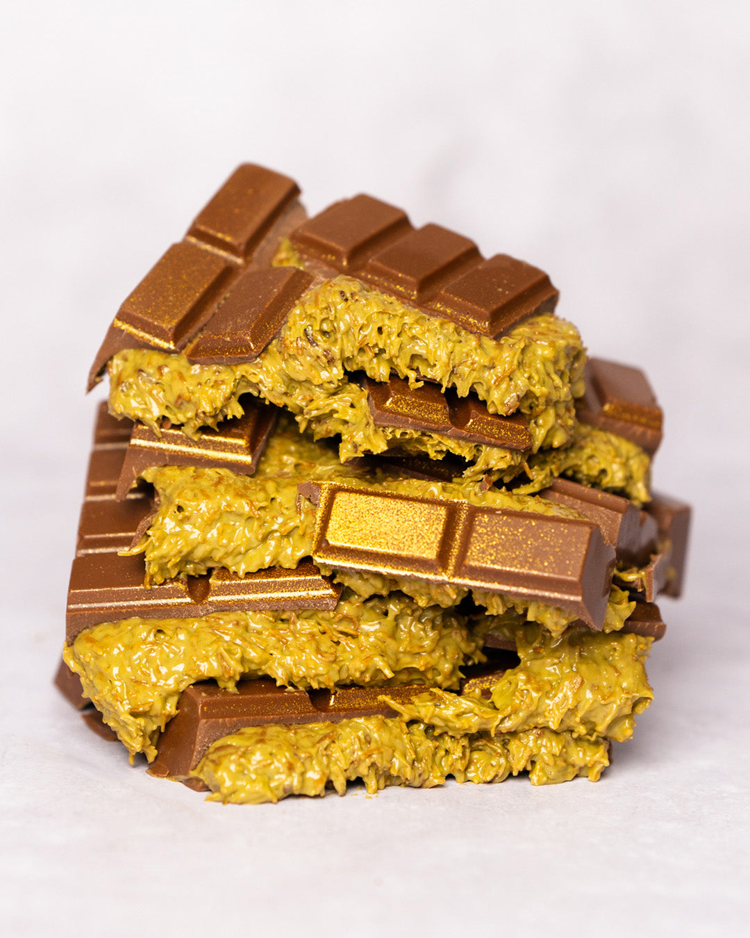Dubai Pistache Chocoladereep Gold 200GR