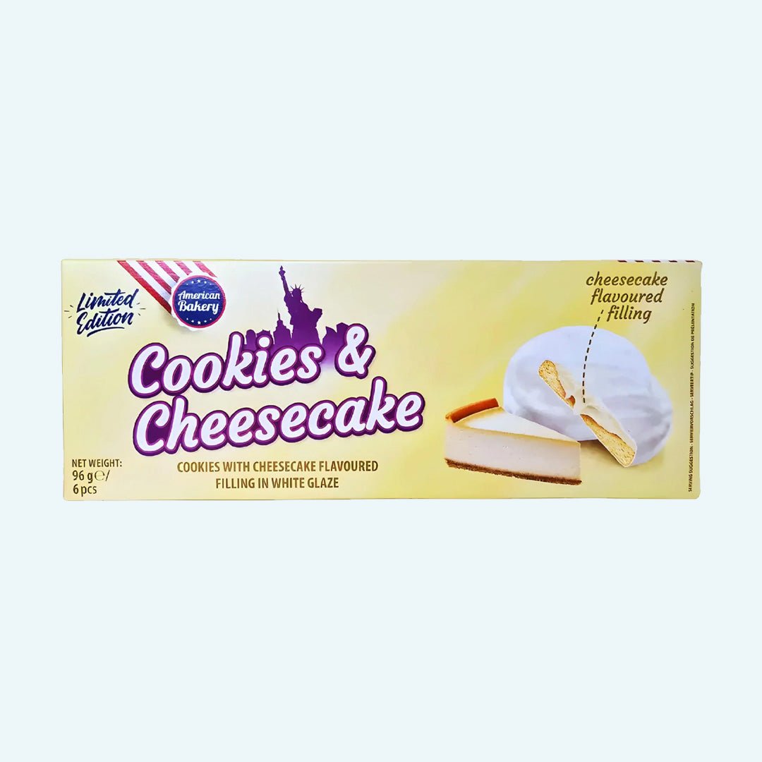 American Bakery Cookies & Cheesecake 96GR - Knabbel Koning
