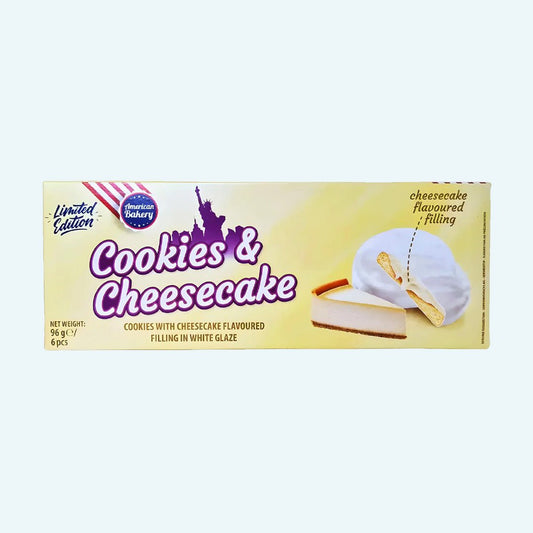 American Bakery Cookies & Cheesecake 96GR - Knabbel Koning