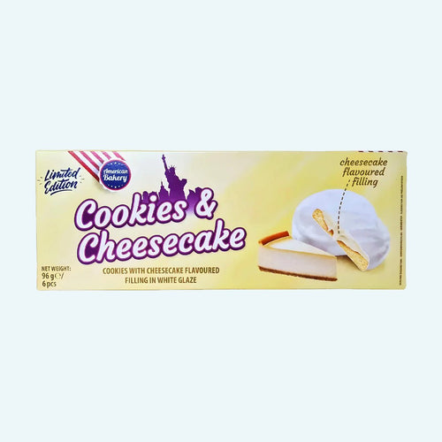 American Bakery Cookies & Cheesecake 96GR - Knabbel Koning