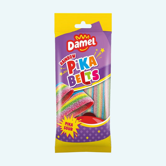 Damel Rainbow Pika Belts 90GR - Knabbel Koning