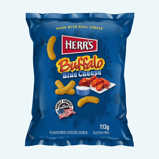 Herr's Buffalo Blue Cheese Curls - Knabbel Koning