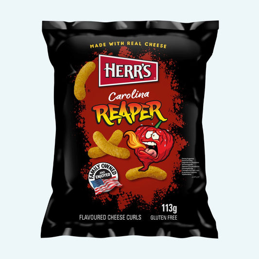 Herr's Carolina Reaper Curls - Knabbel Koning