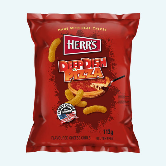 Herr's Deep Dish Pizza Curls - Knabbel Koning