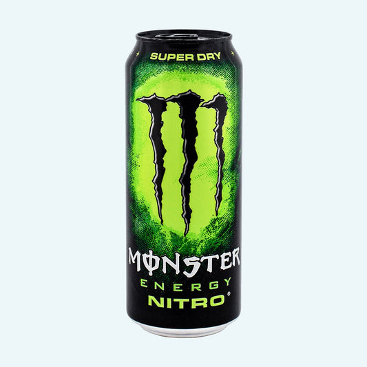 Monster Nitro Super Dry 500ML - Knabbel Koning