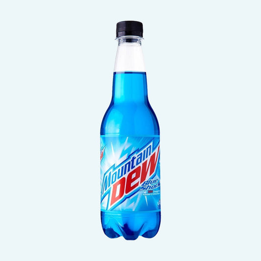 Mountain Dew Blue Shock 400ML - Knabbel Koning