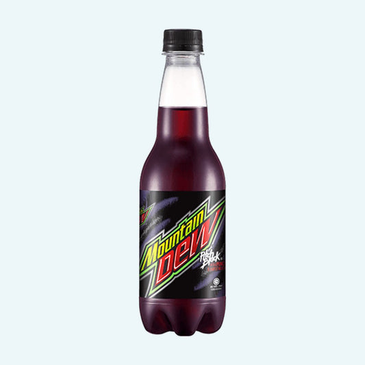 Mountain Dew Pitch Black 400ML - Knabbel Koning