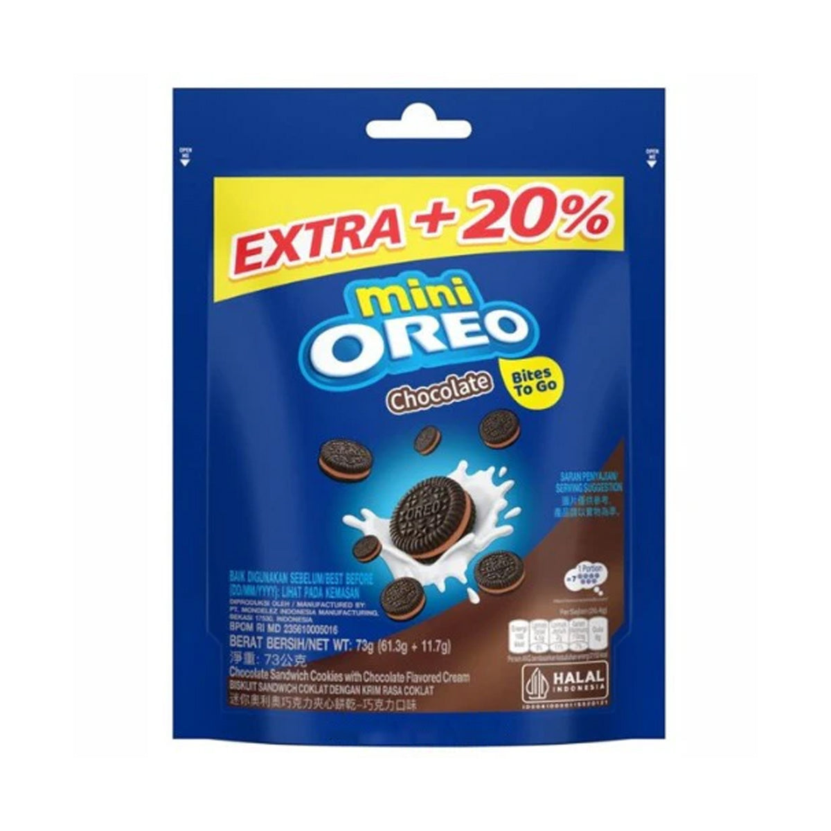 Oreo Mini Chocolate 73GR (THT 18-06-2025)