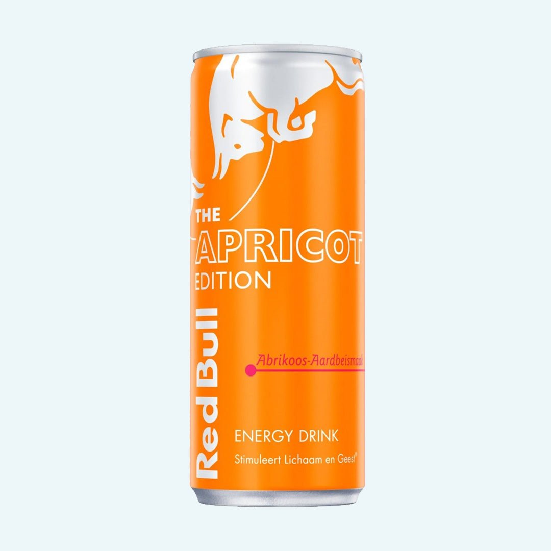 Red Bull Abrikoos - Aardbei Summer Edition 250ML - Knabbel Koning