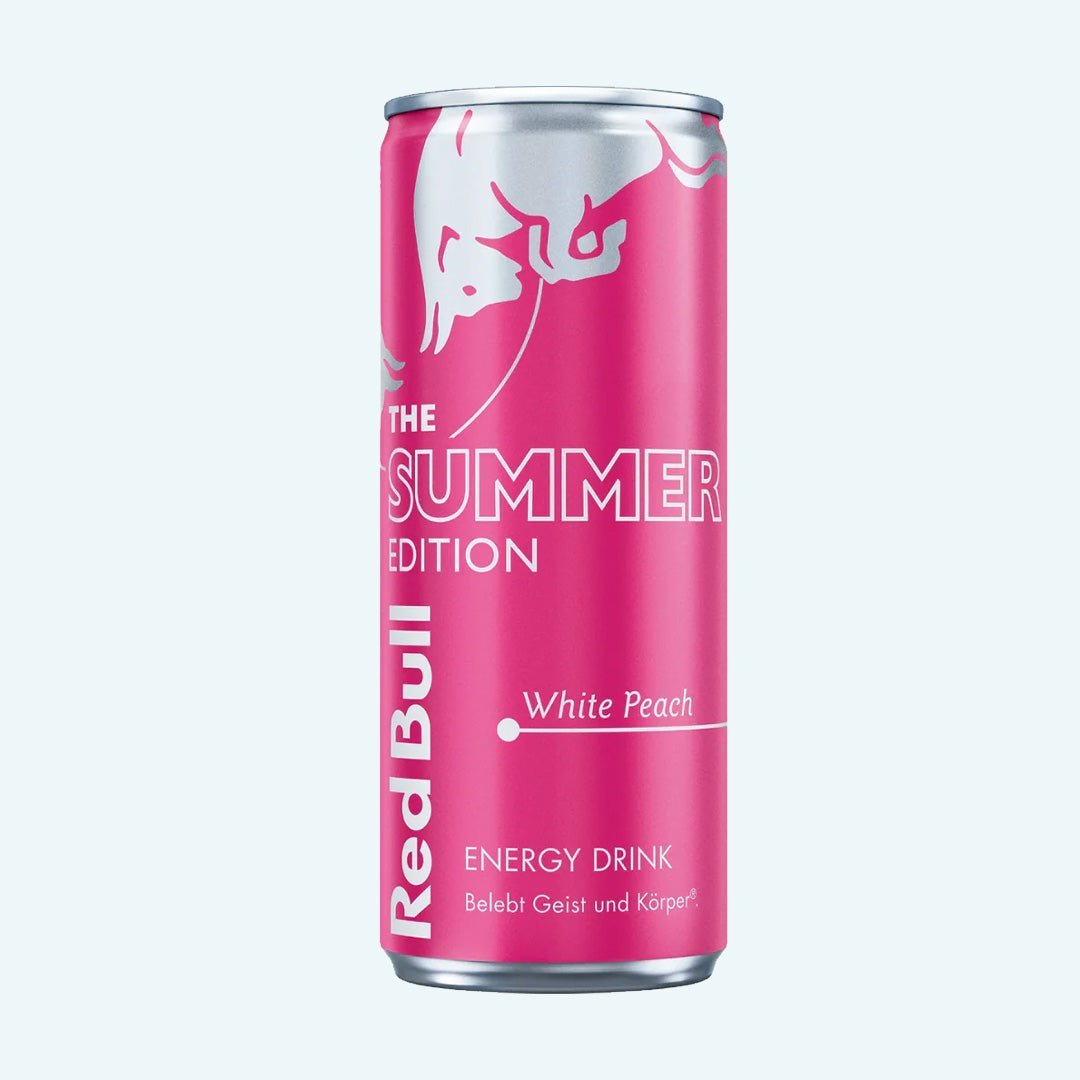 Red Bull White Peach (Summer Edition) - Knabbel Koning
