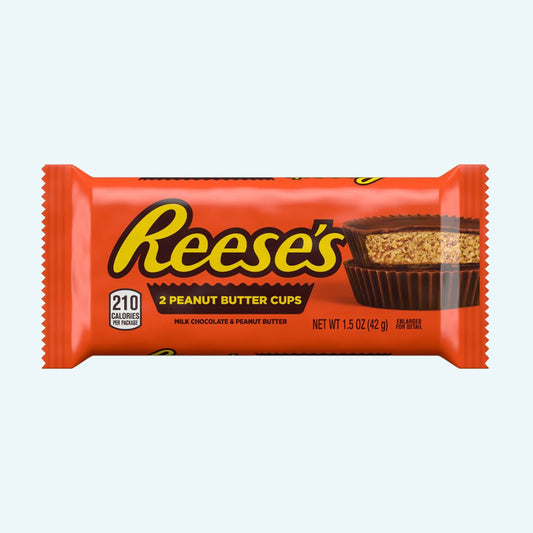 reese's 2 peanut butter cups - Knabbel Koning