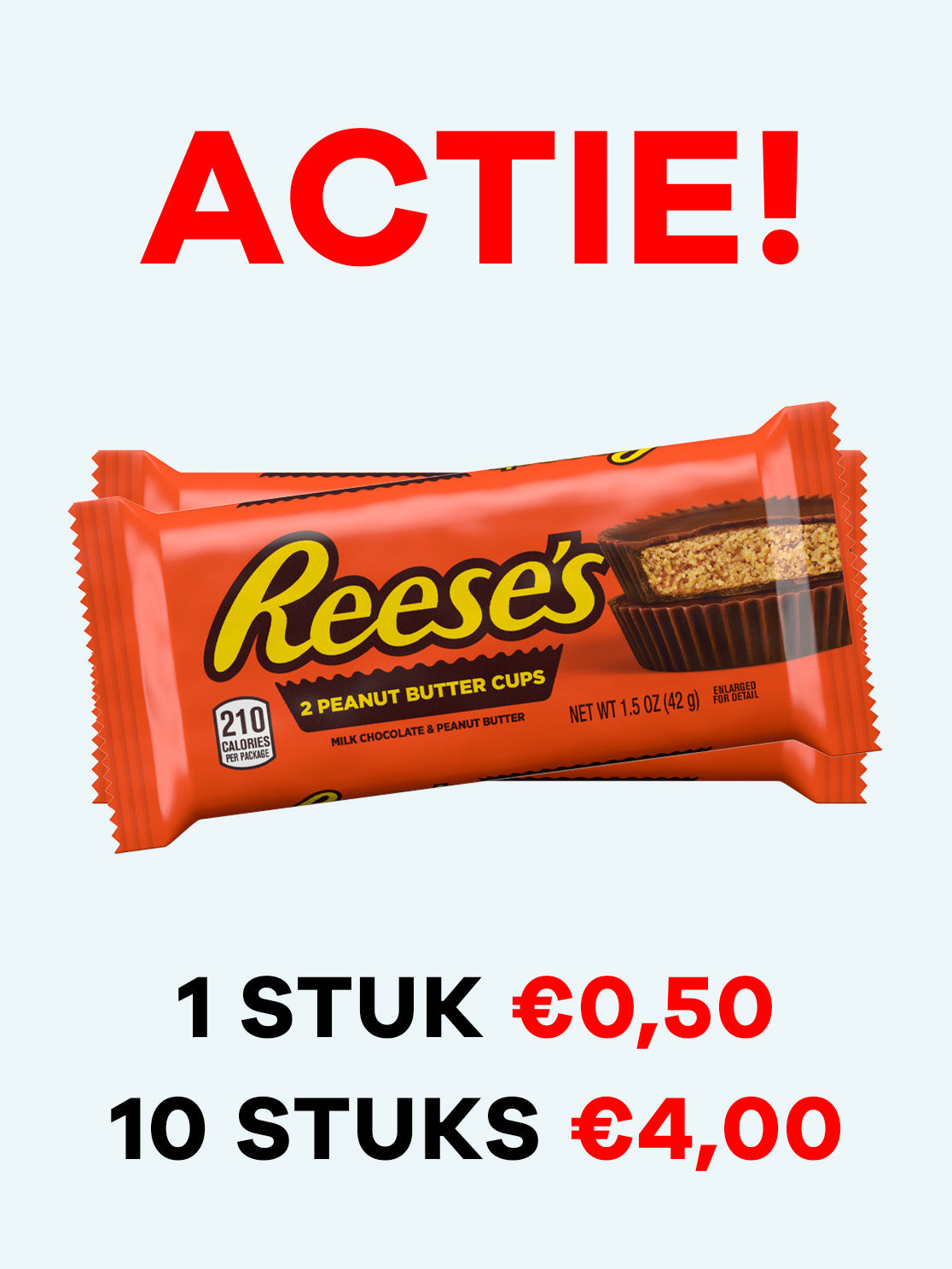 Reese's 2 Erdnussbutterbecher