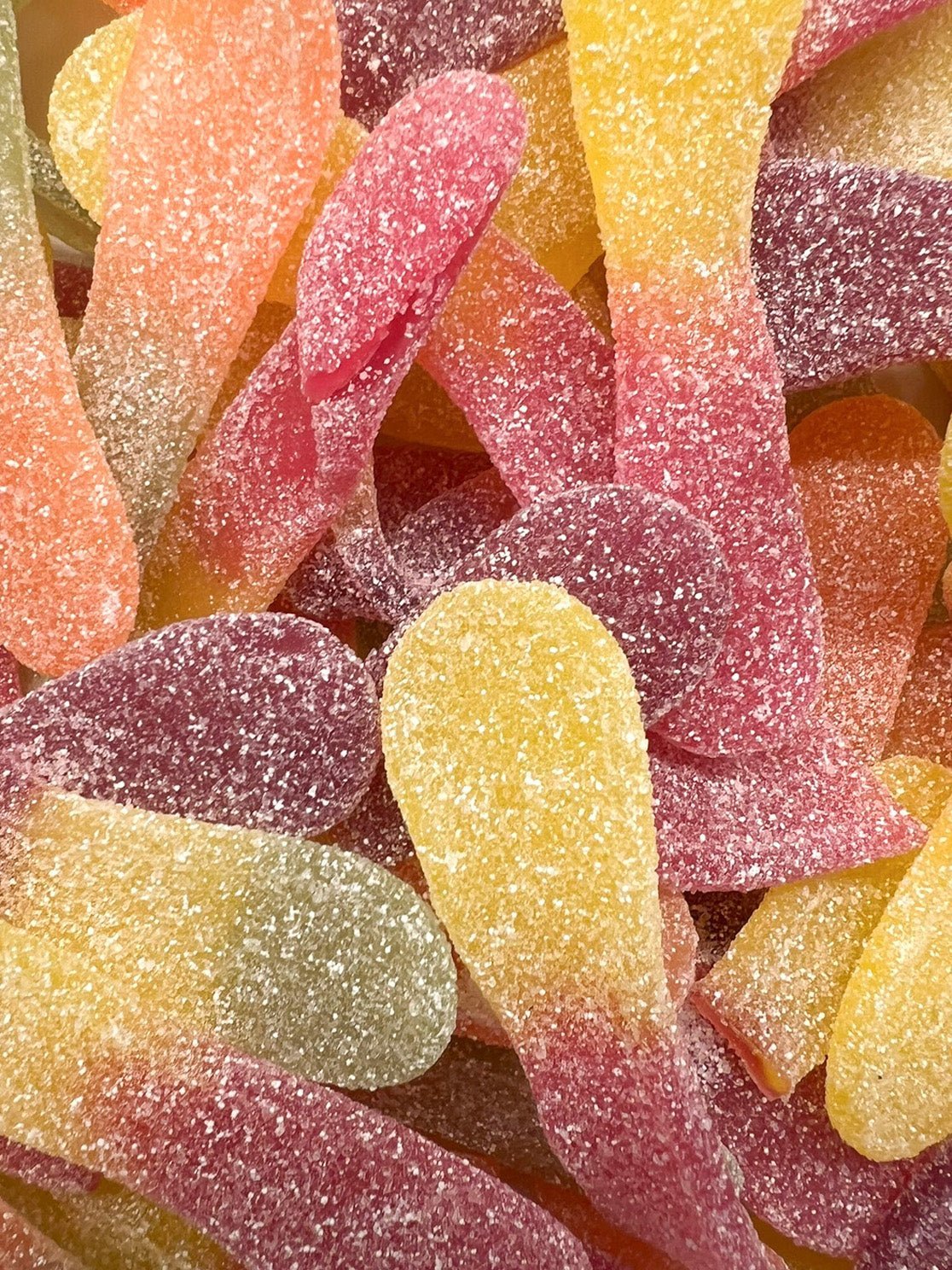 Zure fruit tongen - Knabbel Koning